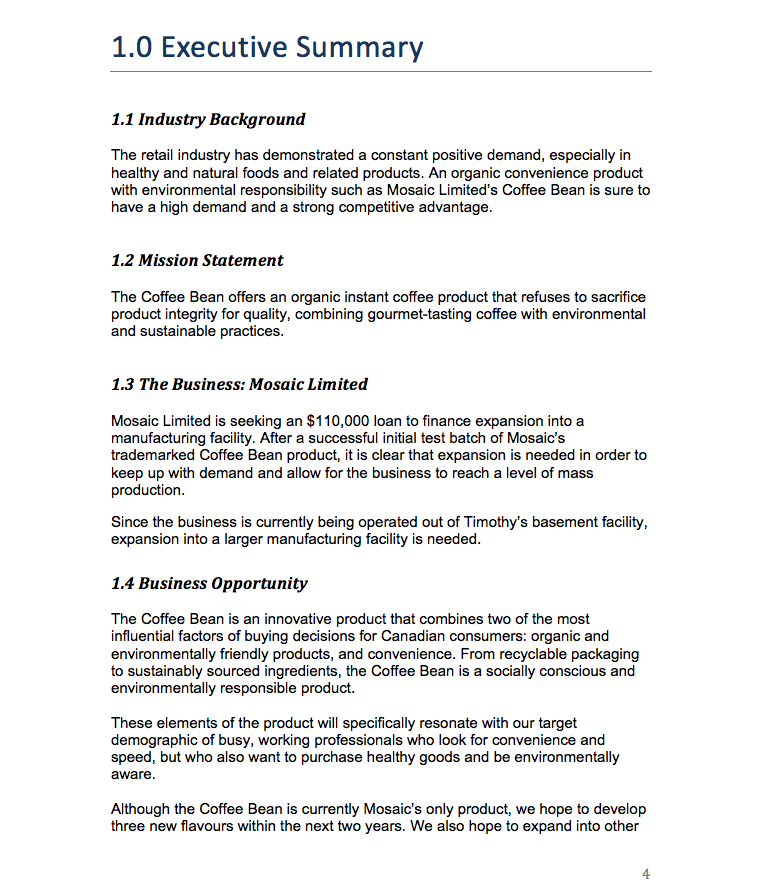 9+ Best Executive Summary Templates & Samples – PDF
